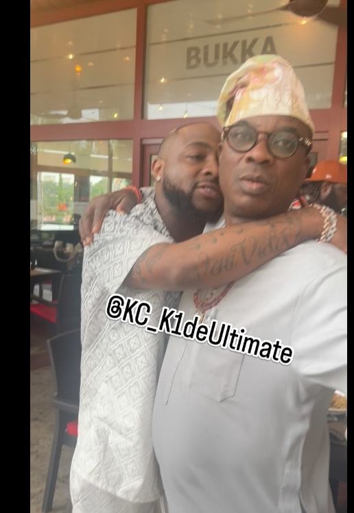 Davido and K1 De Ultimate link up