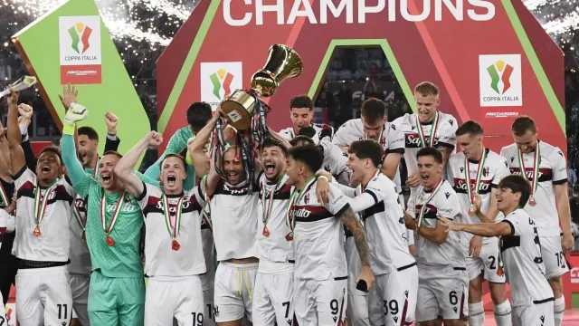 Bologna defeats AC Milan to win Coppa Italia after 51 years