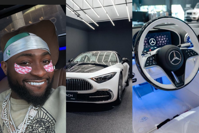 Davido acquires 2026 Mercedes-Maybach SL 680