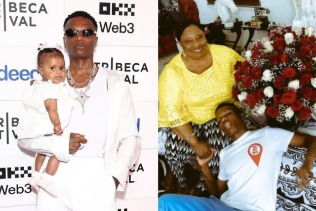 God gave me a daughter that looks like my late mother – Wizkid