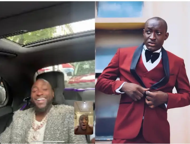 Carter Efe connects with Davido