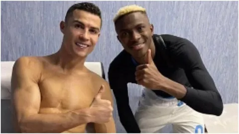 I waited 1 hour to take selfie with Ronaldo – Osimhen