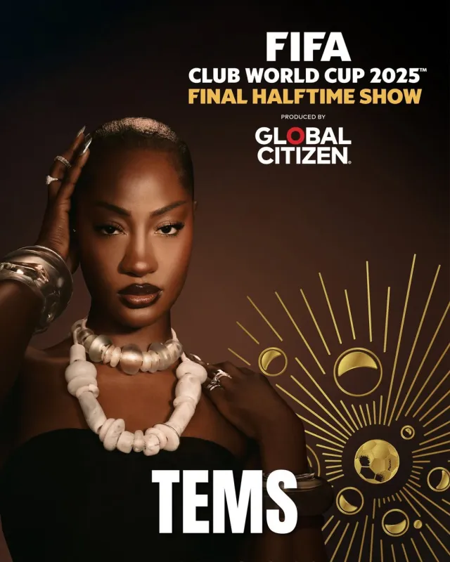 Tems performs at Club World Cup final