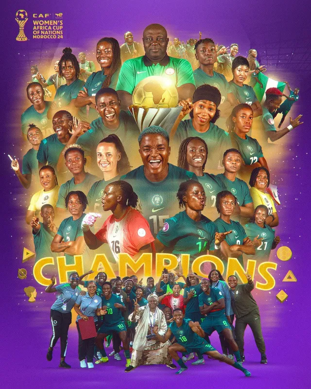 Nigeria’s Super Falcons win 10th WAFCON Title