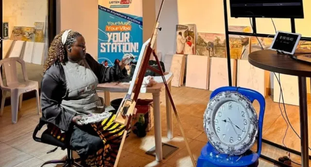 Nigerian woman completes 168-hour GWR painting marathon