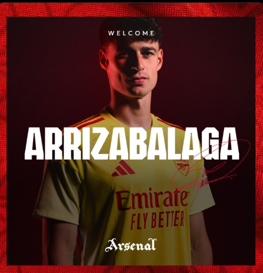 Kepa Arrizabalaga joins Arsenal from Chelsea