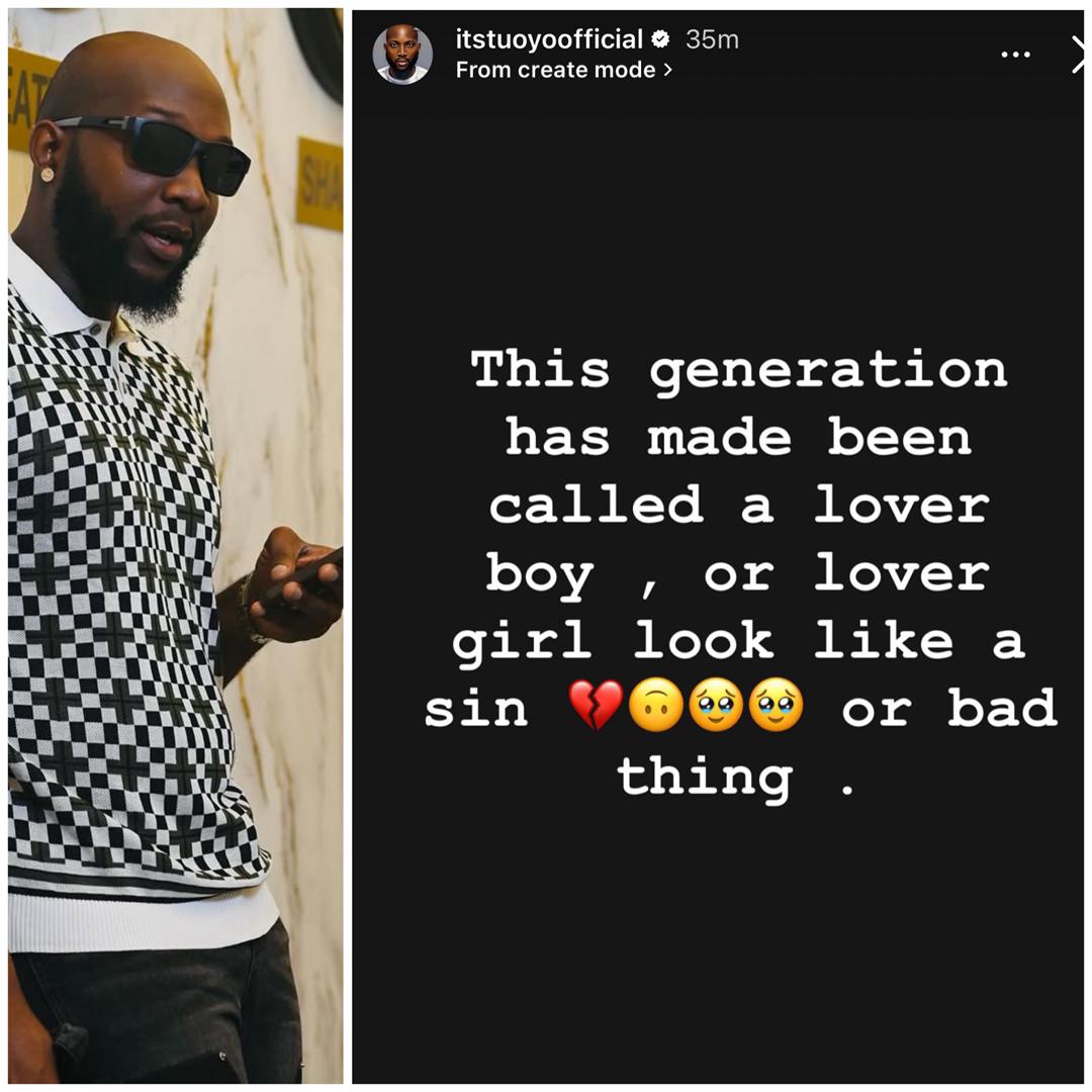 “Being called a lover boy now feels like an insult” — BBN’s Tuoyo speaks on modern dating culture