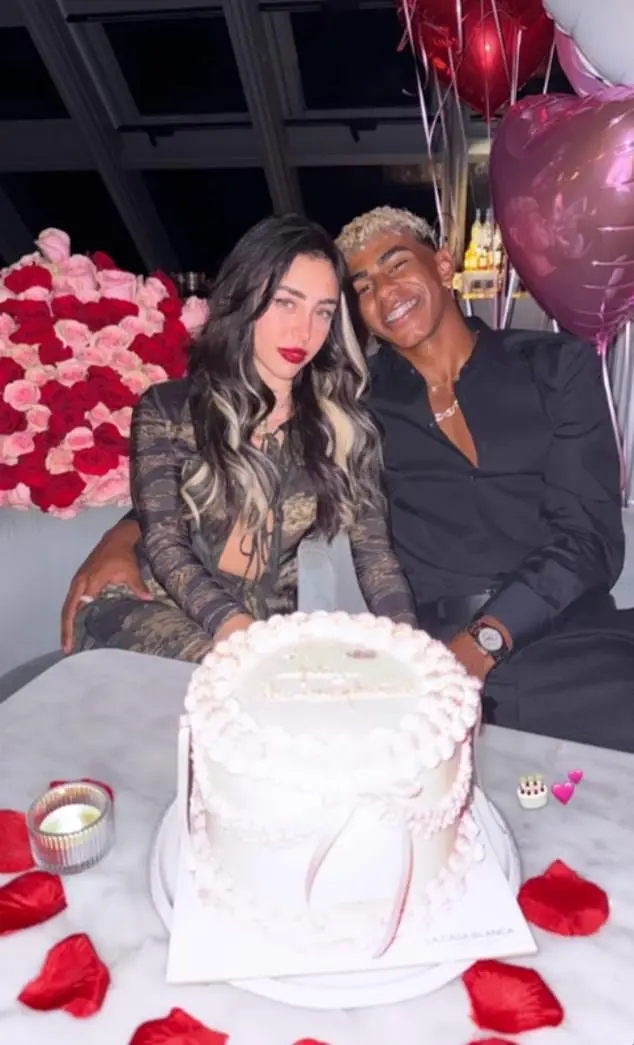 Lamine Yamal goes public with Argentinian rapper girlfriend