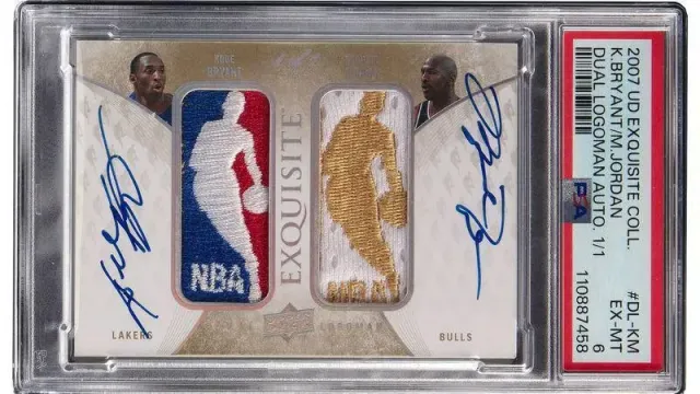 Jordan & Kobe signed card sells at $12.9m; becoming most expensive sports card in history