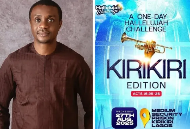 Nathaniel Bassey to celebrate birthday with kirikiri inmates