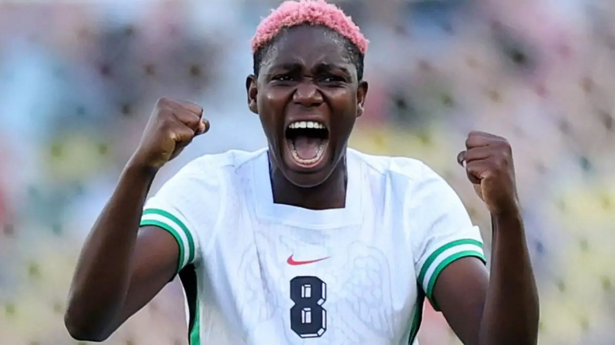 I was fortunate to play alongside Nkwocha, Dede, and Chikwelu before their retirement – Asisat Oshoala