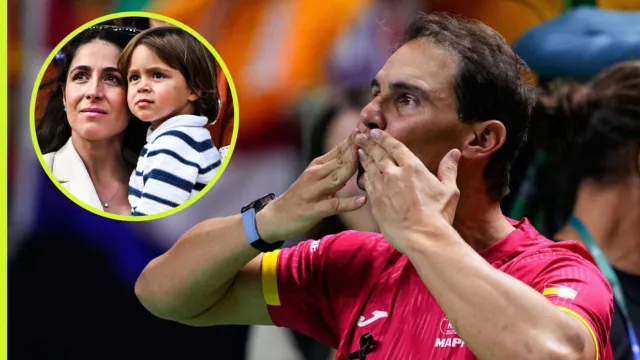 Rafael Nadal has become a father for the second time