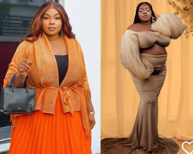 Actress, Georgina Ibeh welcomes first child