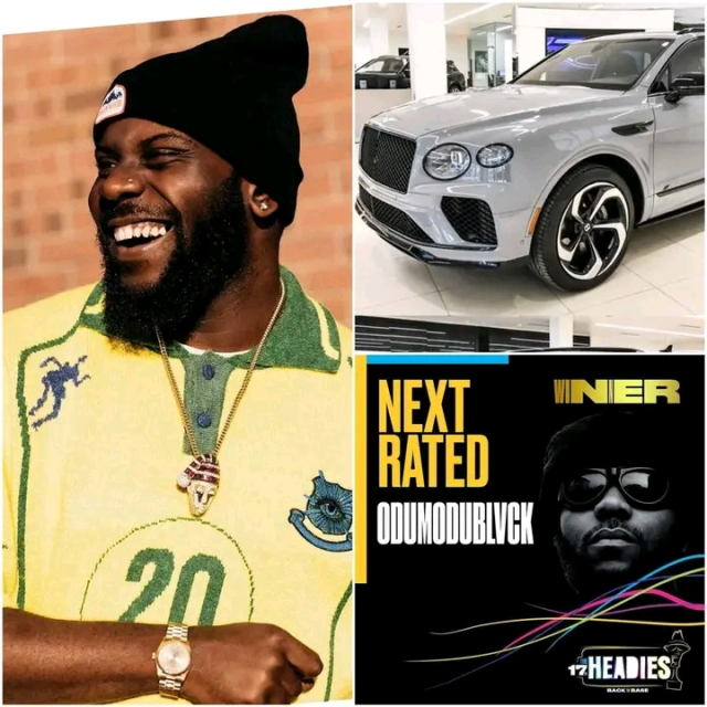 Odumodublvck calls out Headies over unfulfilled car prize gift