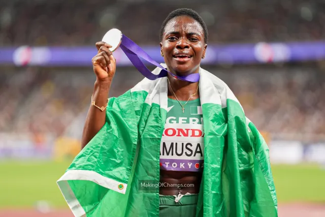 Tobi Amusan wins Silver medal at 100m hurdles final
