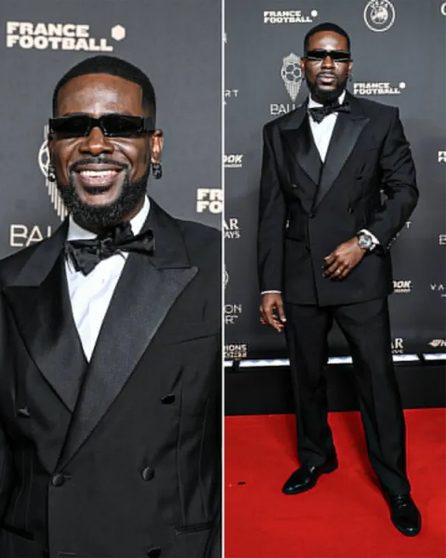 Adekunle Gold storms 2025 FIFA Ballon d’or event