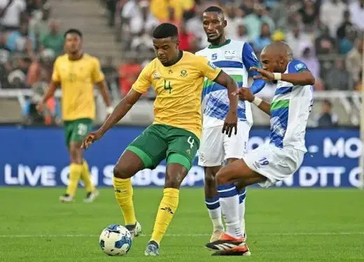 FIFA sanctions South Africa for fielding ineligible player