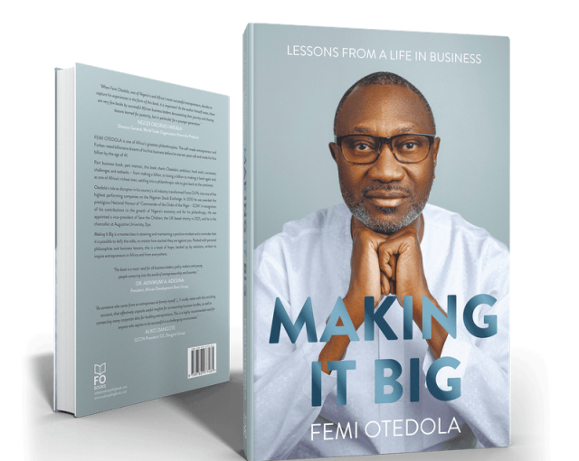 Femi Otedola becomes Amazon No.1 best selling author