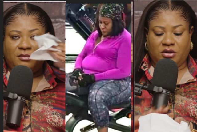 Nkechi Blessing tears up while recounting viral gym photo