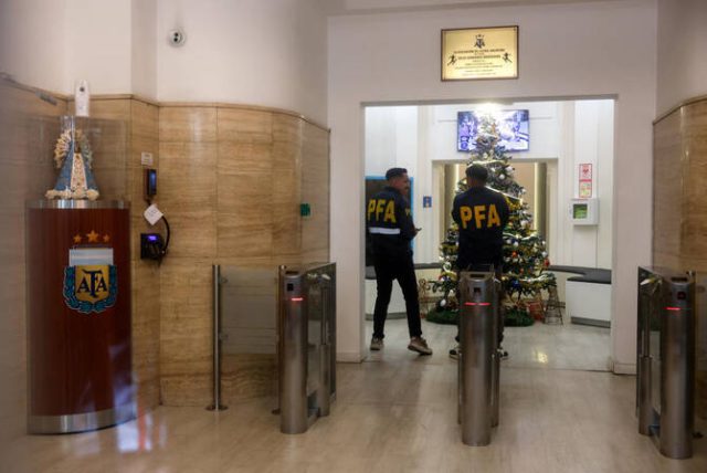 Police raid Argentine Football Association