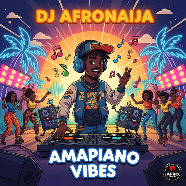 DJ AfroNaija Drops “Amapiano Vibes” — 27 Hot Instrumentals to Light Up the Dancefloor!