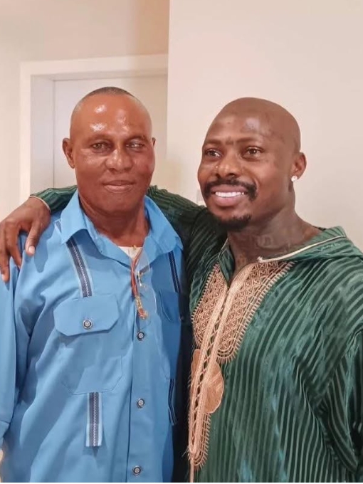 Asake reunites with father
