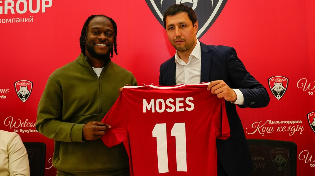 Victor Moses joins his 11th club with Kazakhstan move to FC Kaysar Kyzylorda