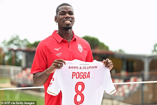 Paul Pogba is axed from Monaco’s Champions League squad