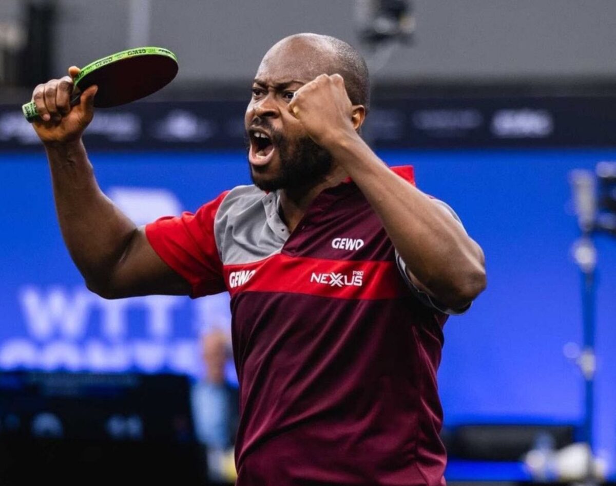 Quadri Aruna advances into ITTF Africa Cup quarter-finals in Libya