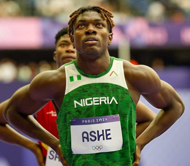 Nigerian sprinter Favour Ashe DUMPS Nigeria for Qatar