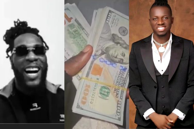 Burna Boy gifts Akpororo $15,000