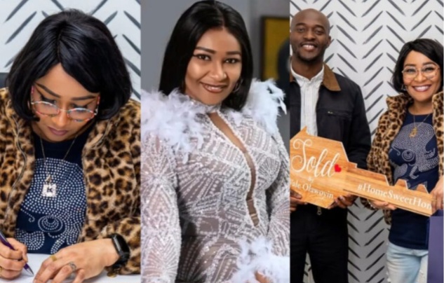 Actress Doris Simeon becomes a homeowner in the USA