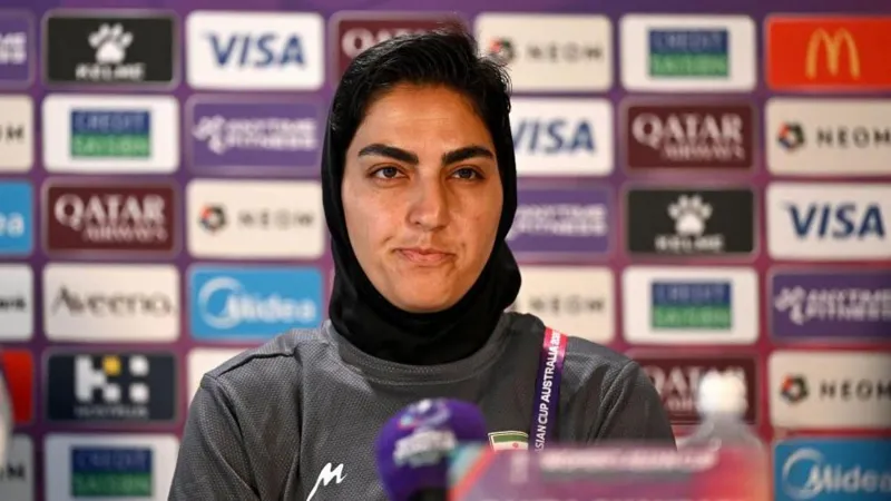 Iranian women’s football captain returns home after withdrawing asylum request in Australia