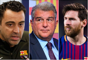 Laporta blocked Messi’s return to Barcelona – Xavi