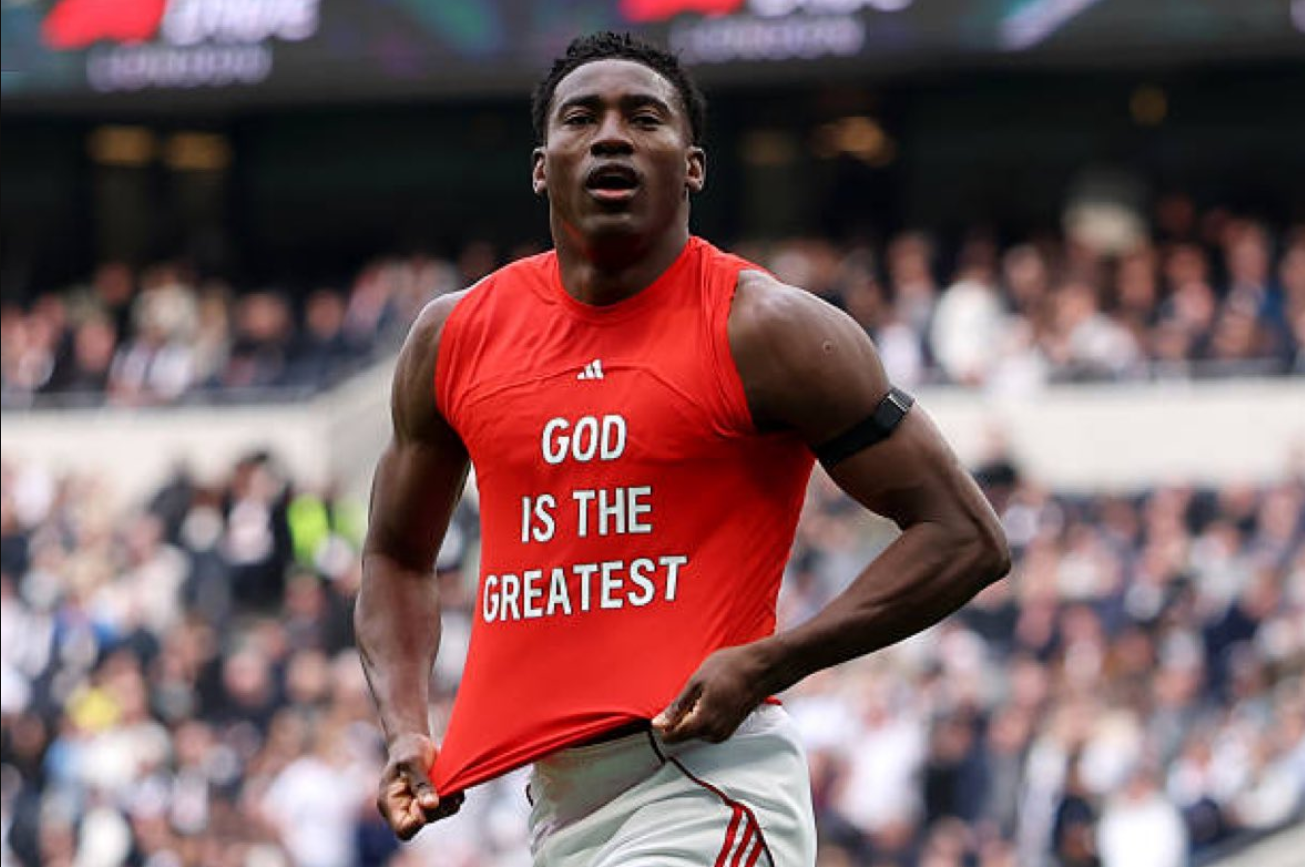 Super Eagles striker, Taiwo Awoniyi faces FA sanction after ‘God is the Greatest’ celebration