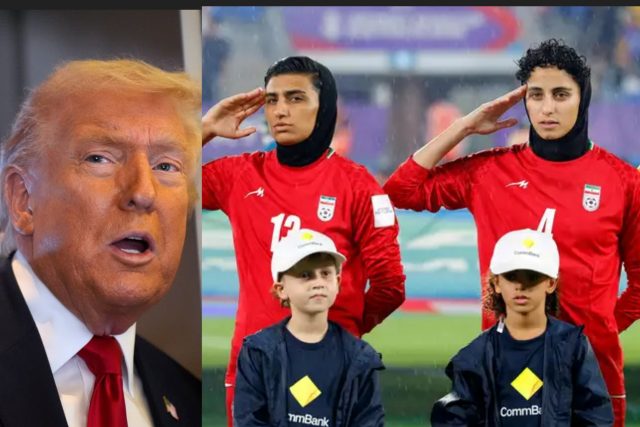 Trump to grant Iran women’s team asylum after not reciting anthem
