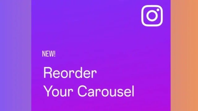 Instagram now lets you reorder carousel posts after publishing
