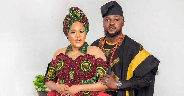 Nollywood Actor Kolawole Ajeyemi gushes over wife, Toyin Abraham