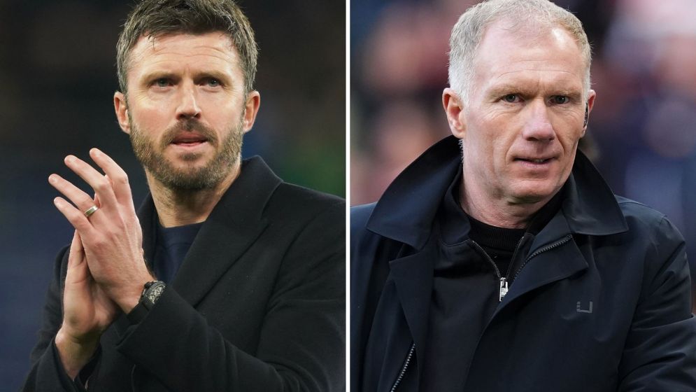 Man Utd manager Michael Carrick responds after Paul Scholes criticism
