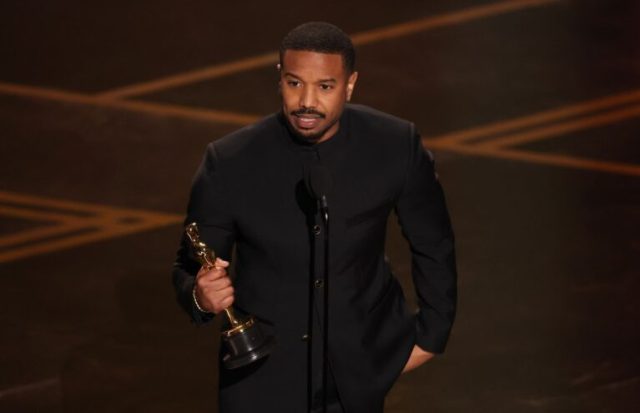 Micheal B Jordan wins Best Actor at Oscar academy awards
