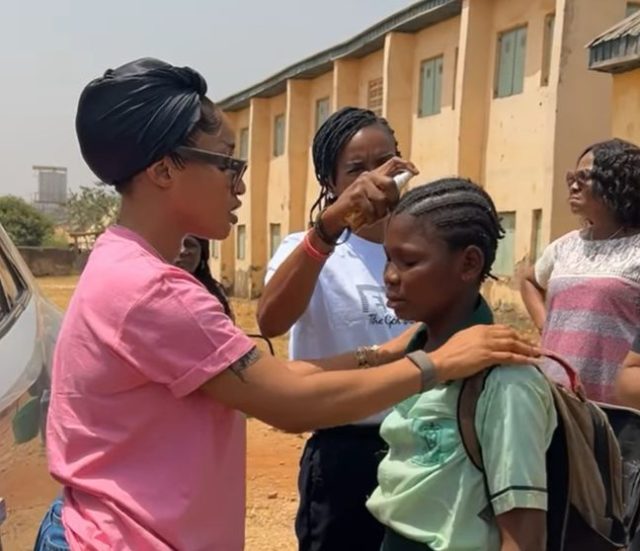 Tonto Dikeh recounts deliverance on schoolgirls during evangelism