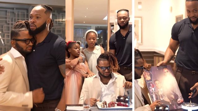 “He is now a man” — singer Flavour celebrates son Semah at 20