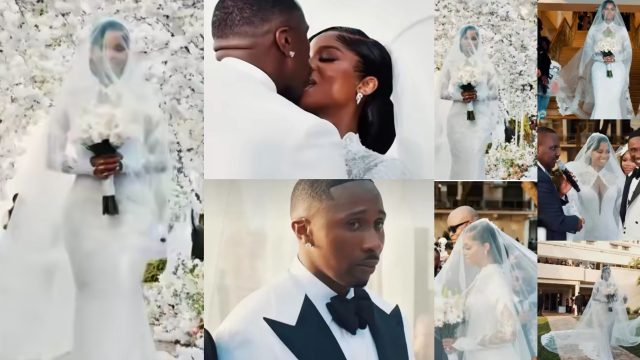 Juma Jux & Priscilla mark white wedding anniversary