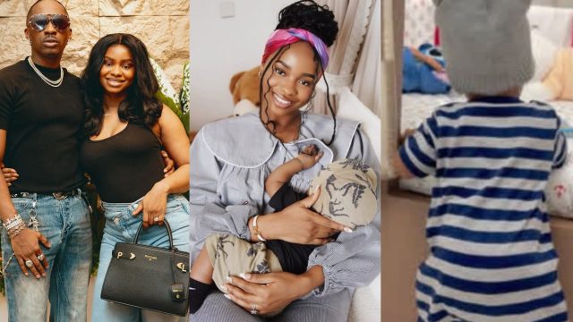 “I will hide his face” — Priscilla Ojo defends baby’s privacy choice