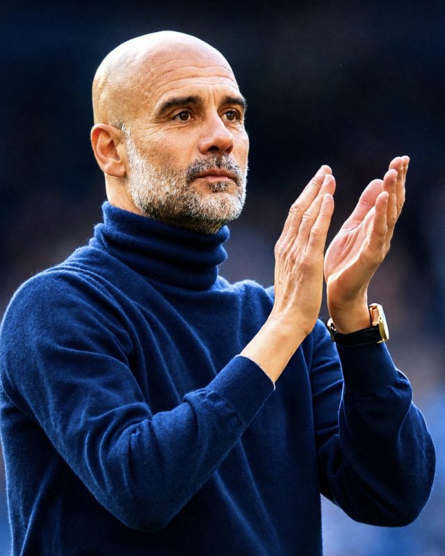 Pep Guardiola wins EPL April manager of the month