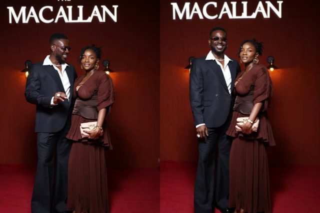 Adekunle Gold & Simi make first public appearance following birth of second child
