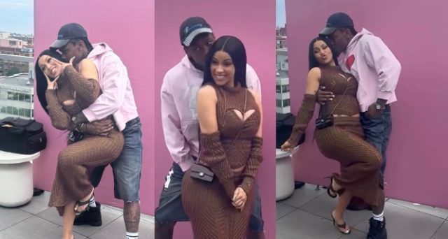 Cardi B, Stefon Diggs reunite