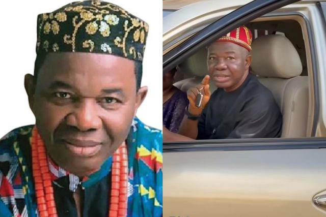 Chiwetalu Agu gifted a Lexus
