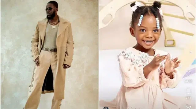My daughter is already showing interest in music – Adekunle Gold