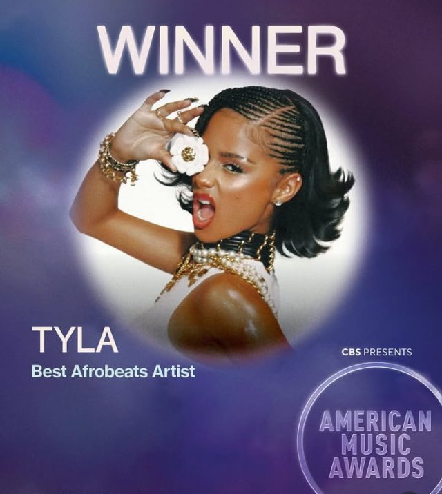 Tyla wins two Awards at 2026 America Music Awards